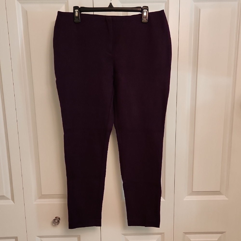 Alfani Deep Purple Women's Stretch Pants